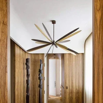 Postmodernios LED kambarį liustra Šiaurės miegamojo lempa geležies meno restoranas apšvietimas šviestuvai