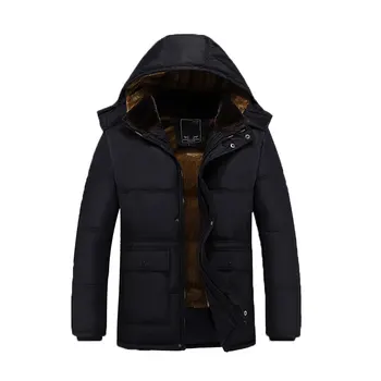 Dydis M-5XL 2019 Naujas vyrų žiemos striukė vyrams kailis žiemą prekės ženklo vyras drabužių casacos masculino Storas žieminis paltas