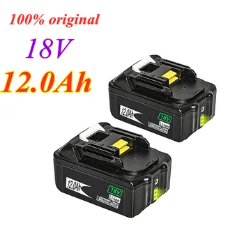 Originalą Makita 18V 12000mAh Įkrovimo Galia Įrankiai Baterija su LED Li-ion Pakeitimo LXT BL1860B BL1860 BL1850
