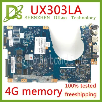 KEFU UX303LAB Už ASUS UX303LNB UX303L UX303LA UX303LB UX303LN Nešiojamas Plokštė I5-5200U CPU 4 GB RAM darbas