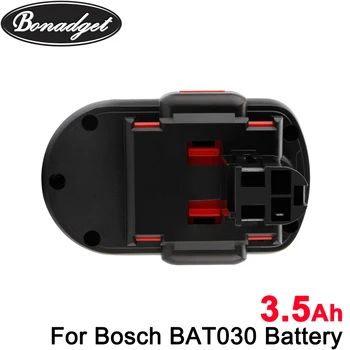 Bonadget 24V 3500mAh Ni-MH akumuliatorius Bosch Baterijos BAT240 BAT030 BAT031 BAT299 BH-2424 GLI24V GMC24V GBH24VF GSA24V baterija