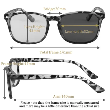SHINU Bifocal Akiniai Skaitymui Vyrų Photochromic Akiniai nuo saulės Pakeisti Pilka Matyti Toli ar Netoli akinius presbyopia Recepto Užsakymą