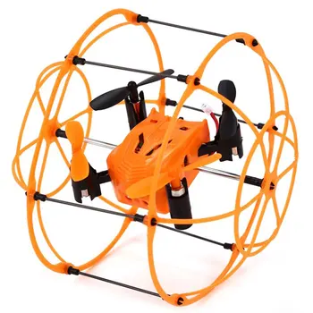 Halolo RC Drone Ball Žaislas Quadcopter Mini Drone Sky Walker 1336 2.4 GHz 4CH Fly Ball 3D Flip Roller Drone RC Sraigtasparnis Žaislai