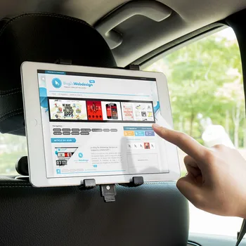 FLOVEME Universalus Auto Automobilis Planšetinio kompiuterio Laikiklis iPad 2 3 4 5 Oro 1 2 Pro Automobilio galinės Sėdynės Tablet Prijungti Stovas iPad Mini 1 2 3 4 5