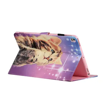 Coque iPad 6 5-os Kartos Padengti 2017 m. 2018 m. 9.7 colių Funda iPad Oro 1 2 iPad Pro 9.7 Cute Kačių Drugelis Shell