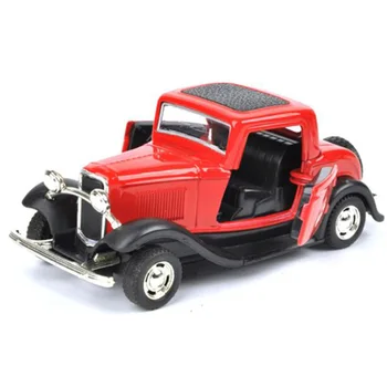 13CM 1/32 Žaislas Automobilis Metalo Lydinio Traukti Atgal Diecasts 1932 Klasikinių automobilių modelį Transporto priemonės Modelį, Žaislai Vaikams, Vaikams Rinkimo ekranas