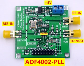 ADF4002 RF modulis PLL VCO 400MHZ fazės detektorius Dažnio sintezatorius maitinimo šaltinis