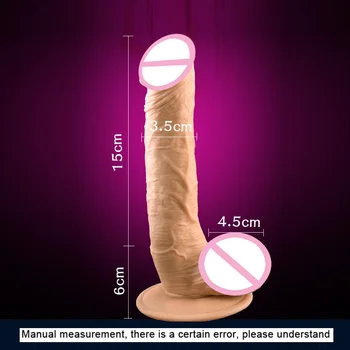 Didžiulis Squirting Vibratorių Gaidys Neišliejant Oda atrodo Tikroviškas Dildo Penis Penis G-taško Vibratorius Masturbator Sekso Žaislai Moteris
