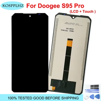 KOSPPLHZ Už Doogee S95 Pro LCD + Touch Ekranas, skaitmeninis keitiklis Asamblėjos Doogee S95 PRO S95Pro mobiliojo Telefono Ekraną Remontas