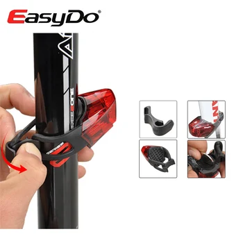 EasyDo USB Mokamas Dviračio Galinis Žibintas Dviračių LED Lempos Kalnų MTB Kelio nuo balnelio iškyšos Dviračių užpakalinis žibintas atsparus Vandeniui Luces Bicicleta