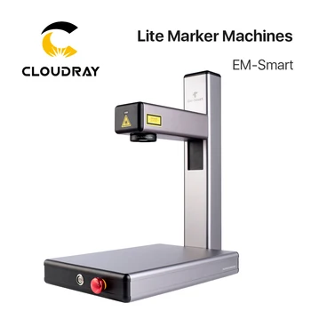 Cloudray Karšto Pardavimo EM-Smart 20W Pluošto Lazeris Protingas Lite Ženklinimo Mašinos, 