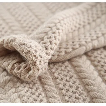 Lady Storas megztas Megztinis Moteriška Megztinis ilgomis rankovėmis Golfo Šiltas Rudens Žiemos Naujas Moterų Megztinis Mezgimo Viršūnes Puloveriai кофты