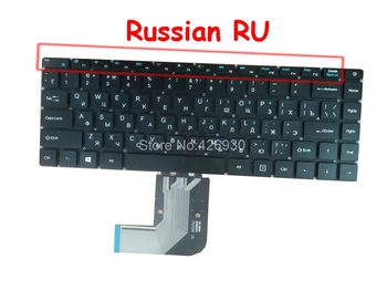 Nešiojamas Klaviatūros Teclast F7 Plius XK-HS105 MB3181004 rusijos RU anglų MUS Juoda be Rėmelio, Be Apšvietimu