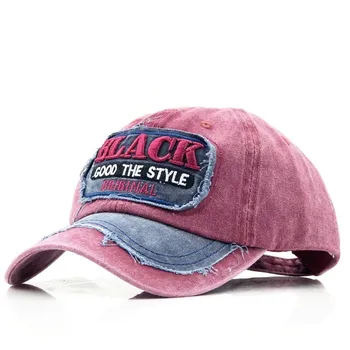 Beisbolo Kepuraitę Moterų Skrybėlės Vyrų Trucker Prekės Snapback Kepurės Vyrų Derliaus Siuvinėjimo Casquette Kaulų Juoda Tėtis Kepurės Kepurės