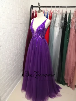 Elegantiškas vakarinę Suknelę Moteris Diamond Gėlių Spausdinti Šifono V-Kaklo Tinka Vakarui Šalys Bridesmaid Dresss Custom Spalvos Suknelė