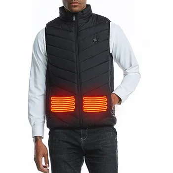 JODIMITTY 2020 m. Pavasarį Mens USB Šildymo Elektros Marškinėliai Vyrams Šilta Striukė be Rankovių Vyrų Klasikinis Šildymo Protingas Paltai