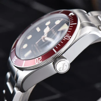 Parnis 41mm Miyota Automatinis laikrodis Vyrams, Nerūdijančio Plieno Šviesos Prabangos Prekės Sapphire Kristalas Vyrų Mechaninė Žiūrėti