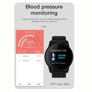 Top Sport Smart Watch Vyrų, Moterų Kraujo Spaudimas Vandeniui Veiklos Fitness tracker Širdies ritmo Monitorius Smartwatch 
