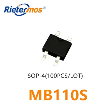 100VNT MB110S SOP4 MB110 100V 1A