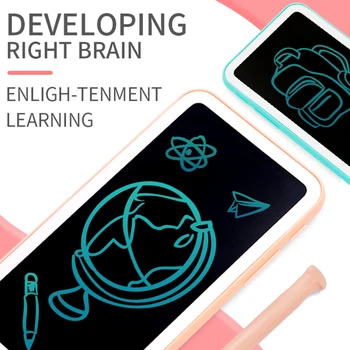 Vaikų piešinių Tablet Berniukų Smart LCD Rašyti Piešimo Lenta 3D Magic Pad Nešiojamų Rašysenos Vaikai Tapybos Mokymosi Priemonė
