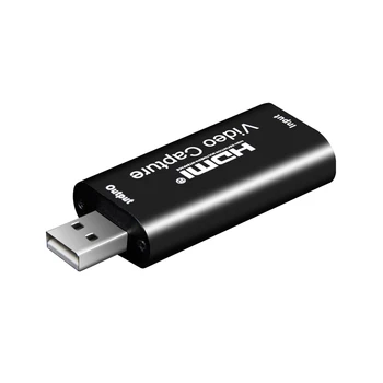 Mini 4K 1080P HDMI-suderinamas su USB 2.0 Video Capture Card Game Įrašymo Langelį PS4 Žaidimas 
