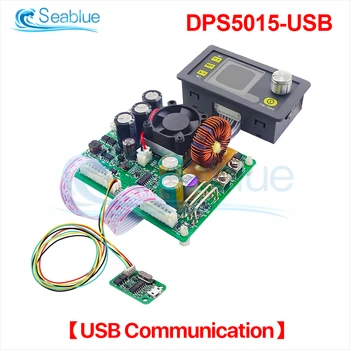 DPS5015 50V 15A Komunikacijos Pastovios Įtampos Srovės DC Žingsnis žemyn Maitinimo Modulis Spardytis Įtampos Keitiklis LCD Voltmeter