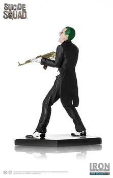 20cm Savižudžių Būrys Dvigubai vadovauja statula JOKER Jared Leto Kostiumas, Smokingas PVC Statula kolekcijos žaislas dovana