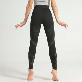 Aukštos Juosmens Besiūliai Antblauzdžiai Push Up Legging Sporto Triko Moterų Fitneso Veikia Jogos Kelnės Energijos Besiūlių Legings