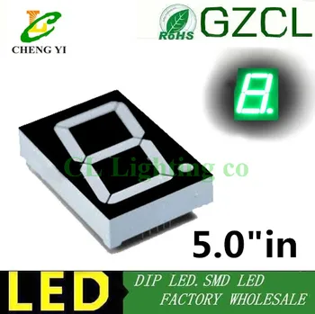 Gryna žalia 5 colių LED Ekranas 140*105*15.9 mm Commom anodo 5
