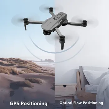 GPS Antenos RC Drone 3-Ašis Gimbal 2000M 35mins 8K UHD Kamera 5G WIFI FPV Optinio Srauto Nustatymo Nuotolinio Valdymo Žaislas Quadcopter