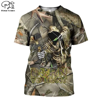 Ančių Medžioklė 3d visi per Atspausdintas vyrų marškinėliai hip-hop Mados Trumpas rankovės marškinėliai vasaros streetwear Unisex marškinėlius viršūnės