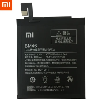 2020 Nekilnojamojo 4000mAh 4050mAh BM46 Baterija Xiaomi Redmi 3 Pastaba Mi note3 Pro/Prime Bateria Akumuliatorius+Nemokamas Įrankiai