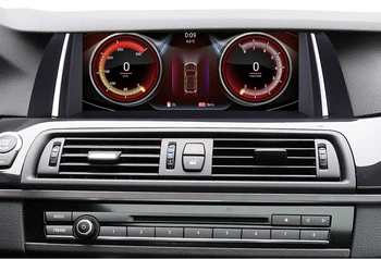 Androoid 10.0 Sistemos Automobilio Multimedijos Grotuvo BMW 520i 525i 528i F10 F11 2011-2017 Su BT WIFI 4G LTE, GPS Navigacija Radijo