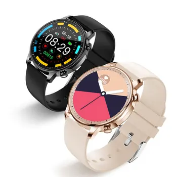 200mAh V23 Moterų Smart Žiūrėti Visą Touch Fitness Tracker IP67 atsparus Vandeniui Kraujo Spaudimas Smart Laikrodis Vyrams Smartwatch