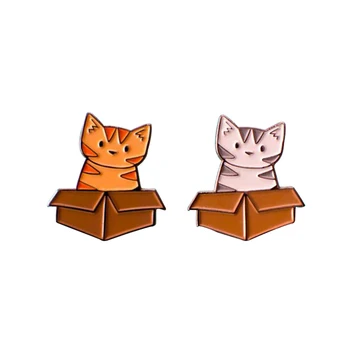 Kawaii carton katė sunku emalio pin