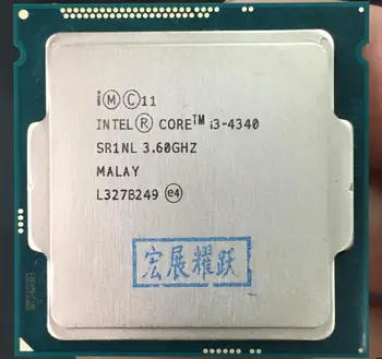 Intel Core I3 Procesorius 4340 I3-4340 LGA1150 22 nanometers Dual-Core veikia Desktop Procesorius