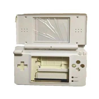 Nauja Baltos Spalvos Dangtelis Tinka NintendoDS Lite (DSL-N-DSL Final Fantasy Logotipą, Pilnas Korpusas Plastiko Žaidimas Atveju Shell 