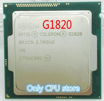 Nemokamas pristatymas Originalus Celeron G1820 2700 MHz 2.7 GHz 2M Cache Socket LGA 1150 Dual Core CPU Procesorius SR1CN scrattered vienetų