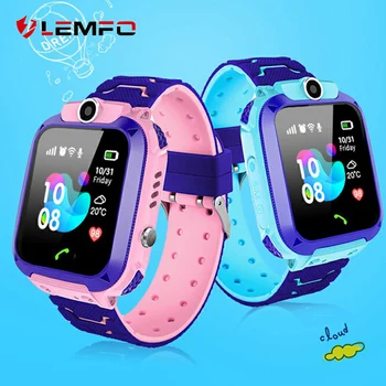LEMFO K12 Vaikų Smart Žiūrėti Kūdikių Smartwatch Vaikai Su SIM Kortele GPS Vandeniui Dovanų Telefoną Žiūrėti Vaikas 