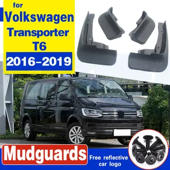 Mudflap Volkswagen VW Transporter T6 Caravelle Multivan 2016~2019 Sparnas sparnų Splash Atvartais Purvasargių Priedai 2017