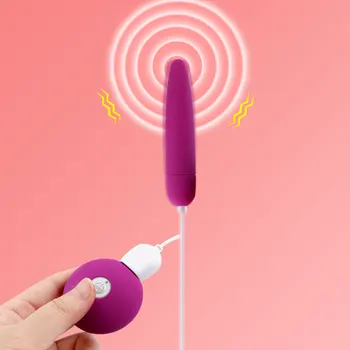 IKOKY Šlaplės Stimuliacijos G Spot Klitorio Massager Mini Vibruojantį Kiaušinėlį Varpos Plug Analinis Vibratorius Makšties Sekso Žaislas
