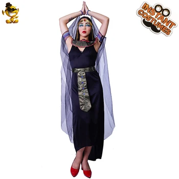 Karnavaliniai Kostiumai Cosplay Vyrų Egipto Faraono Kostiumas Moterims Egiptas Egipto Karalienės Suknelė Vaidmenų Žaidimas Halloween Party Fancy Dress Up