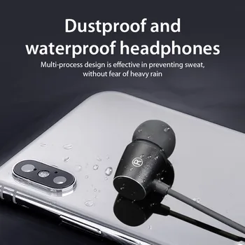 In-ear Ausinės 9D Stereo Laidinė laisvų Rankų įranga su Micphone 3,5 mm ausinių kištukas Ląstelių Telefono/desktop/tablets/MP3