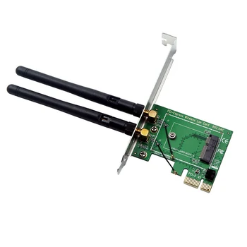 M. 2 PCI-E Konverteris Belaidžio WiFi Tinklo plokštė, 