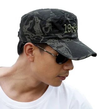 2019 Gražus Karinės Skrybėlę Falcon Bazės Chapeau Militaire Armijos Juodos Spalvos Kamufliažas Bžūp Kepurės Vyrams Karinio Stiliaus Kepurės Vyrams