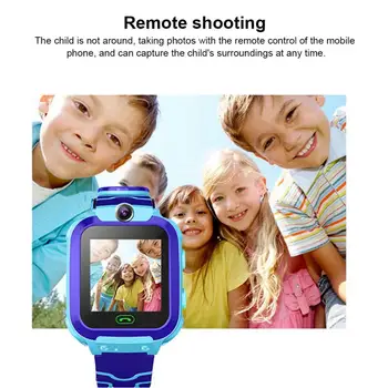 Vaikų Smart Žiūrėti 1.44 Colių atsparus Vandeniui Vaikams Telefono Laikrodį Smartwatch Berniukų, Mergaičių Su Sim Kortele, Foto Dovanos, Skirtų 