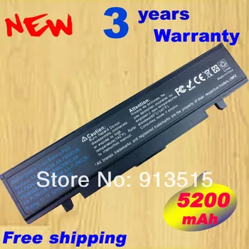 Nemokamas pristatymas 6 CELL Laptopo baterija SAMSUNG R468 R458 R505 R522 Q322 R580 AA-PB9NC6B AA-PB9NS6B juoda
