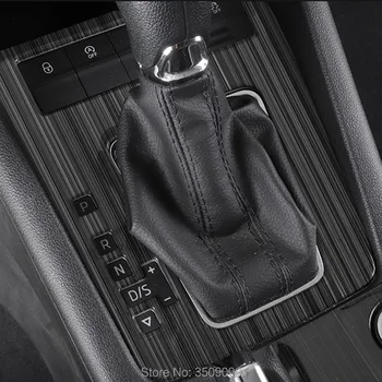 Už Skoda Octavia A7 2017 m. 2018 m. 2019 m. TUO modelio Automobilių Pavarų Perjungimo Langelį Skydelio Dangtelį Lipdukas Apdaila Juostelėmis Papuošimui Apsaugos Automobilio stiliaus