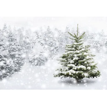 DAWNKNOW Linksmų Kalėdų Eglutė Mėgsta Nuotrauka Fone Fotografia Sniego Miškų Fotografijos Foną, Photocall Vaikų Studija lv938