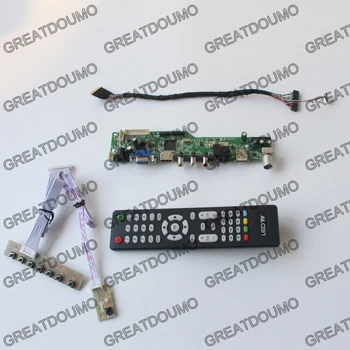 M6V5 LCD TV valdiklio plokštės parama, TV AV VGA Audio USB HDMI už 1920X1080 FHD LCD panelė N184H6-L02 N173HGE-L21 LP173WF1-TLC1